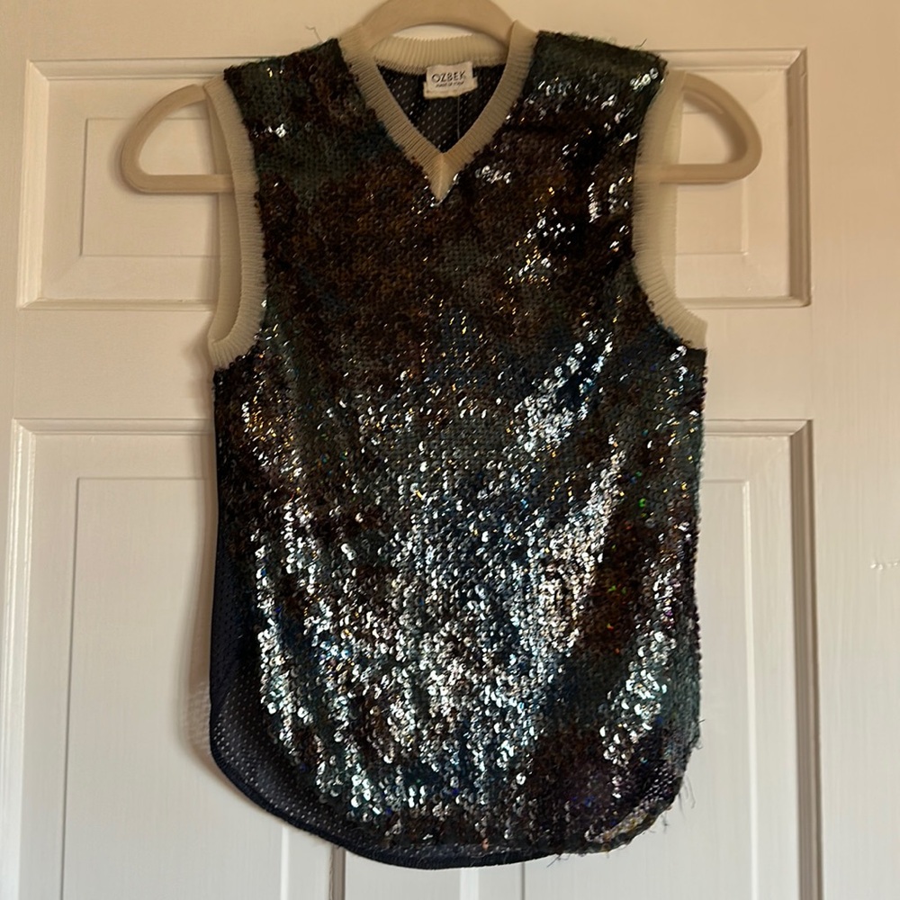 Ozbek sleeveless top
